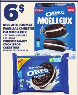 Provigo BISCUITS FORMAT FAMILIAL CHRISTIE OU MOELLEUX, 285-530 G | CHRISTIE FAMILY COOKIES OR CAKESTERS offer