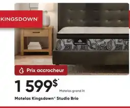 Dormez Vous Matelas Kingsdown Studio Brio offer