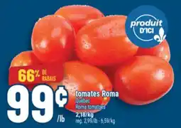 Marché Adonis TOMATES ROMA | ROMA TOMATOES offer