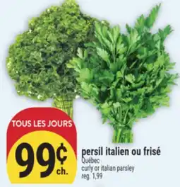 Marché Adonis PERSIL ITALIEN OU FRISÉ | CURLY OR ITALIAN PARSLEY offer