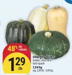 Marché Adonis COURGES DURES | HARD SQUASH offer