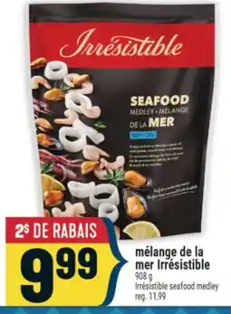 Marché Adonis MÉLANGE DE LA MER IRRÉSISTIBLE | IRRÉSISTIBLE SEAFOOD MEDLEY offer