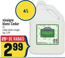Marché Adonis VINAIGRE BLANC CEDAR | CEDAR WHITE VINEGAR offer