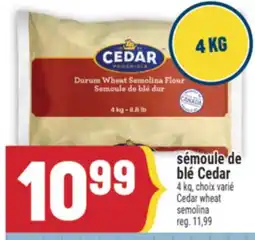 Marché Adonis sémoule de blé Cedar | Cedar wheat semolina offer