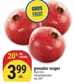 Marché Adonis GRENADES ROUGES | RED POMEGRANATES offer