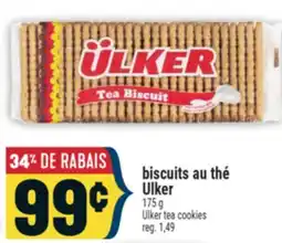Marché Adonis BISCUITS AU THÉ ULKER | ULKER TEA COOKIES offer