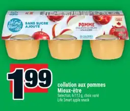 Super C collation aux pommes Mieux-être | Life Smart apple snack offer