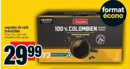 Super C capsules de café Irrésistible | Irrésistible coffee capsules offer