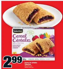Super C barres de céréales Selection | Selection cereal bars offer