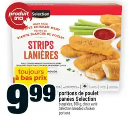 Super C Selection portions de poulet panées | Selection breaded chicken offer