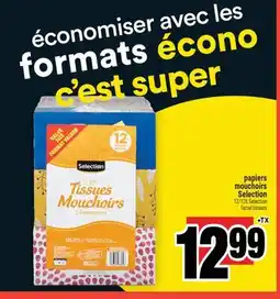 Super C papiers mouchoirs Selection | Selection facial tissues offer