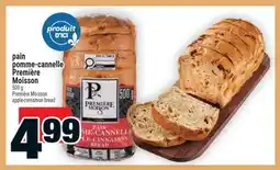 Super C Pain pomme-cannelle Première Moisson | Première Moisson apple-cinnamon bread offer
