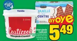 Super C crème glacée Coaticook | Coaticook ice cream offer