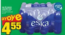 Super C eau de source naturelle Eska | Eska natural spring water offer