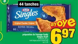Super C préparation de fromage fondu Singles Kraft | Kraft Singles Original Cheddar offer