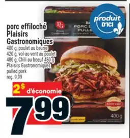 Super C Plaisirs Gastronomiques | PlaisirsGastronomiques pulled pork offer