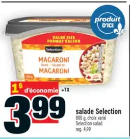 Super C salade Selection | Selection salad offer