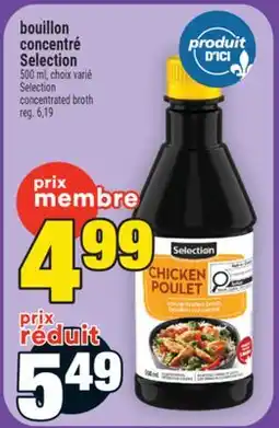 Super C bouillon concentré Selection | Selection concentrated broth offer