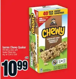 Super C barres Chewy Quaker | Quaker Chewy bars offer
