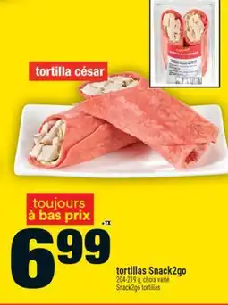 Super C tortillas Snack2go | Snack2go tortillas offer