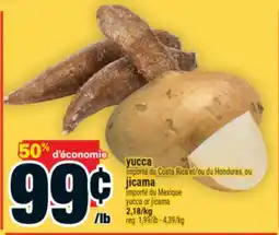 Super C yucca ou jicama | yucca or jicama offer