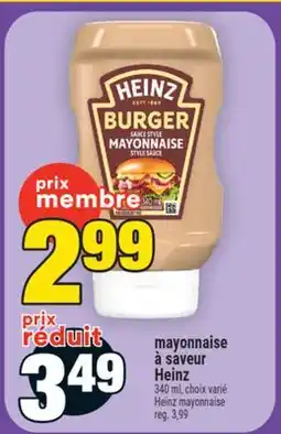 Super C mayonnaise à saveur Heinz | Heinz mayonnaise offer