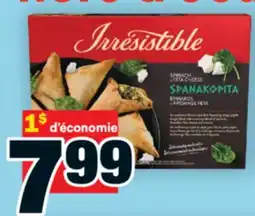 Super C hors-d'oeuvre Irrésistible | Irrésistible frozen hors-d'oeuvre offer