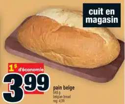Super C pain belge | belgian bread offer