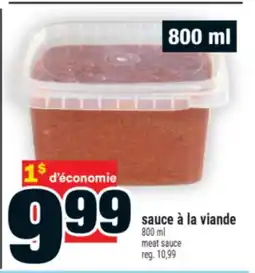 Super C sauce à la viande | meat sauce offer