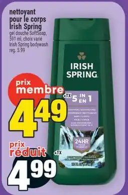 Super C nettoyant pour le corps Irish Spring | Irish Spring bodywash offer