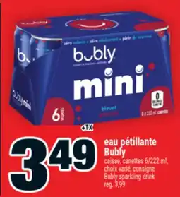 Super C Bubly sparkling drink | Bubly sparkling drink offer