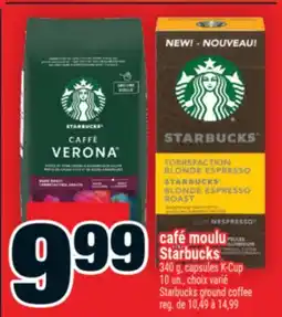 Super C café moulu Starbucks | Starbucks ground coffee offer