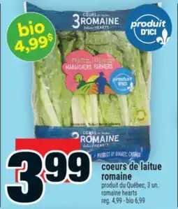 Super C coeurs de laitue romaine | romaine hearts offer