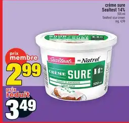 Super C agasin crème sure Sealtest 14% | Sealtest sour cream offer