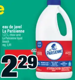 Super C La Parisienne liquid bleach | LaParisienne liquid bleach offer