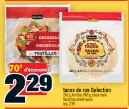 Super C tacos de rue Selection | Selection street tacos offer