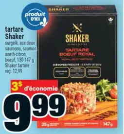 Super C tartare Shaker | Shaker tartare offer