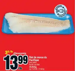 Super C filet de morue du Pacifique | Pacific cod fillet offer