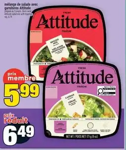 Super C mélange de salade avec garnitures Attitude | Attitude salad mix with toppings offer