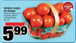Super C tomates rouges de champs | offer