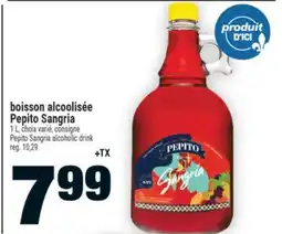 Super C boisson alcoolisée Pepito Sangria | Pepito Sangria alcoholic drink offer