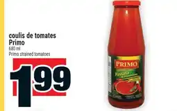 Super C coulis de tomates Primo | Primo strained tomatoes offer