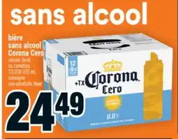 Super C bière sans alcool CoronaCero | non-alcoholic beer offer