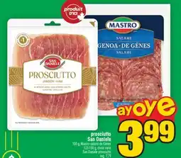 Super C prosciutto SanDaniele | SanDaniele prosciutto offer