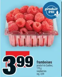 Super C framboises | raspberries offer