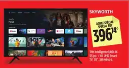 Canadian Tire SKYWORTH 4K UHD Smart TV, 55˝ offer