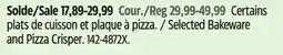 Canadian Tire Selected Bakeware and Pizza Crisper offer