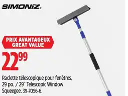 Canadian Tire SIMONIZ 29˝ Telescopic Window Squeegee offer