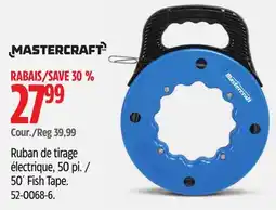 Canadian Tire 50´ Fish Tape offer