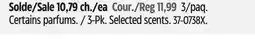 Canadian Tire Selected scents offer